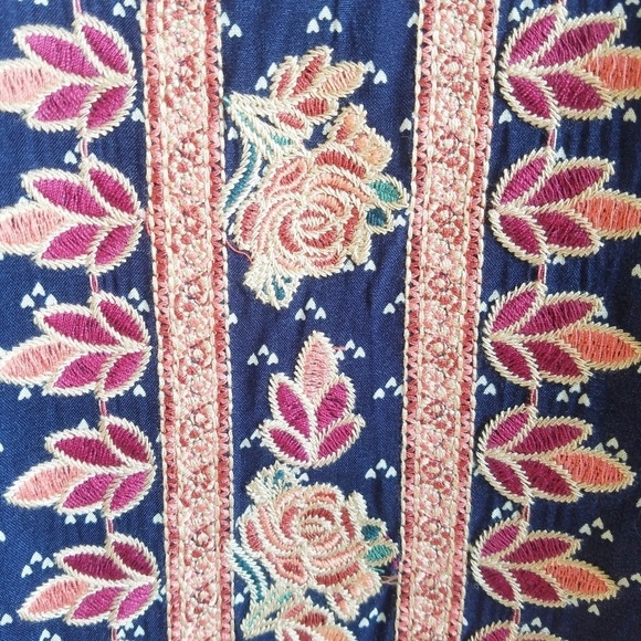 NEW THML|Tunic Dress +‎ Embroidery S - Picture 7 of 9